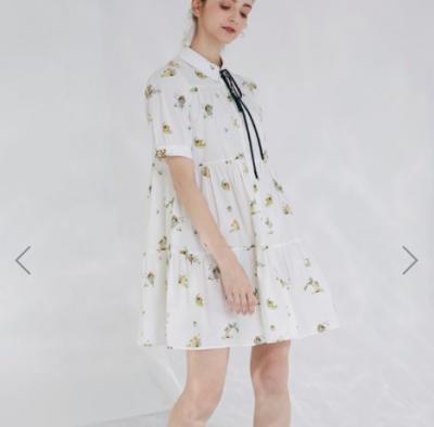 夏末花园连衣裙