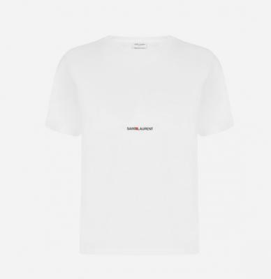 白色logo T恤
