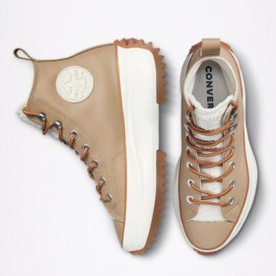 奶棕RunStarHike高帮