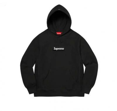 Supreme黑色帽衫FW21