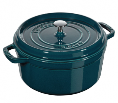 Staub 蓝色铸铁锅