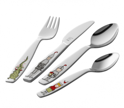 可爱餐具四件套