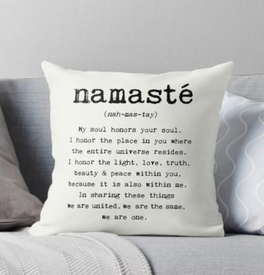 Namaste抱枕
