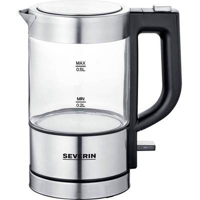 Severin 玻璃电热水壶 0.5L 1100W（1个）