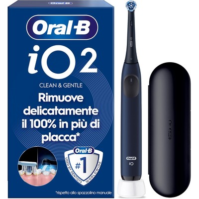Oral-B 欧乐B iO2 电动牙刷（蓝色，含1个刷头）
