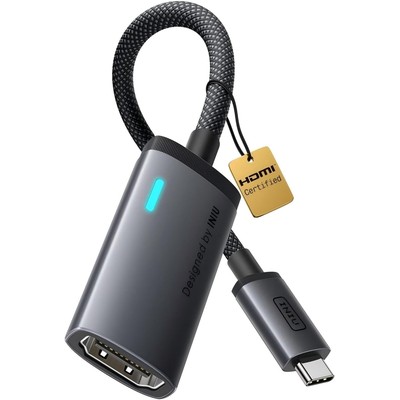 INIU USB-C 转 HDMI 转接线 4K@60Hz
