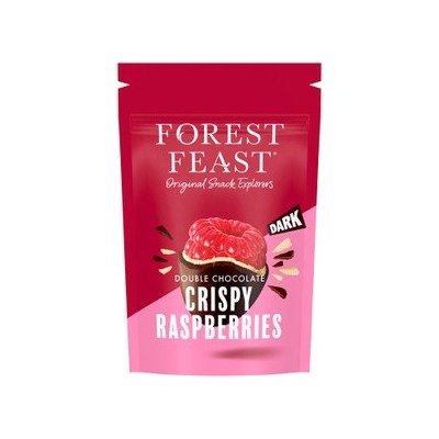 Forest Feast双层巧克力脆覆盆子