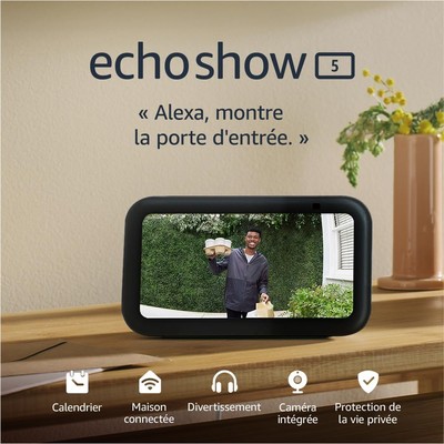 Amazon Echo Show 5 智能屏(新一代)深灰色