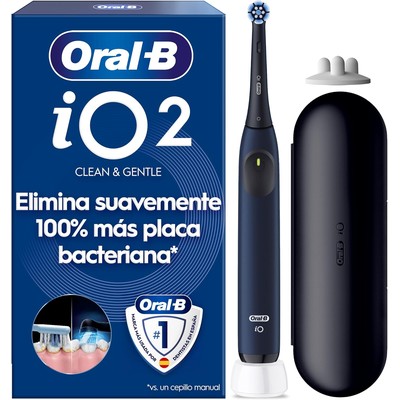 Oral-B 欧乐B iO2 电动牙刷(海蓝色,含 1 个刷头)