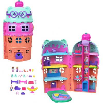 美泰 Mattel 宝丽口袋 Polly Pocket 冰淇淋屋玩具套装