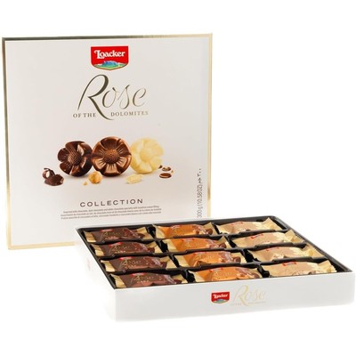 Loacker 莱家 Rose of the Dolomites 玫瑰巧克力礼盒 24颗 300g