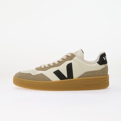 Veja V-90 O.T. Leather 男款 米白棕黑