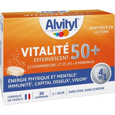 Alvityl Vitality 50+ 泡腾片(热带口味)