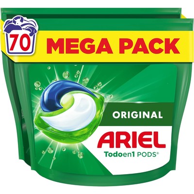 Ariel Todo en 1 洗衣凝珠 70 次/颗