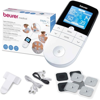 Beurer 博雅 EM 49 数码 TENS/EMS 3合1 按摩仪(含4片电极片)