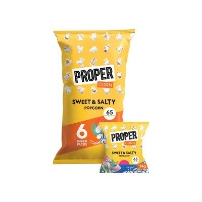 Propercorn甜咸味爆米花6袋装