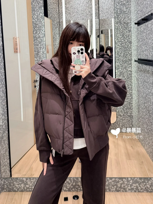 Wunder Puff 飞行员夹克式羽绒服