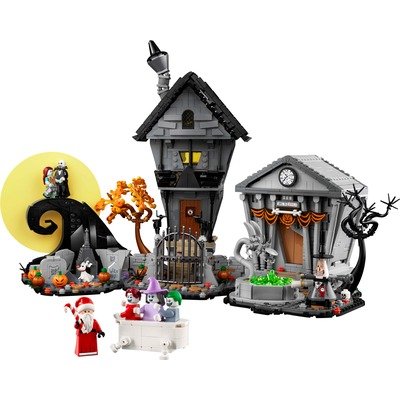LEGO圣诞夜惊魂场景模型