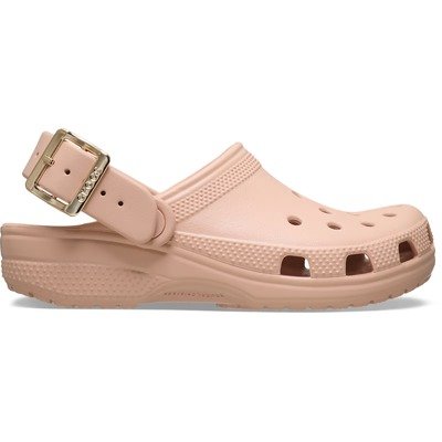 金属扣洞洞鞋 Crocs Kids' Classic Metallic Buckle Clog(684)