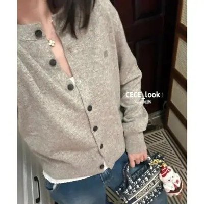 Acne Studios 羊毛开衫 灰色｜1件
