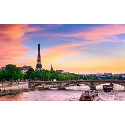Vedettes de Paris 1小时讲解游船票