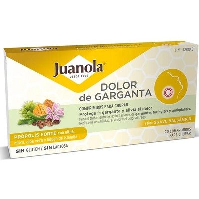Juanola 润喉含片 20片