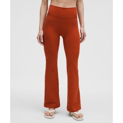 lululemonGroove Nulu高腰喇叭裤 Autumn Rust