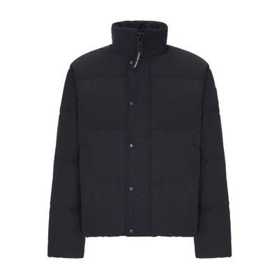 Canada Goose 高领短款羽绒夹克 黑色 S