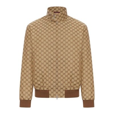 Gucci Gg Fabric Bomber Jacket