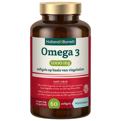 Omega-3 1000mg，60 粒