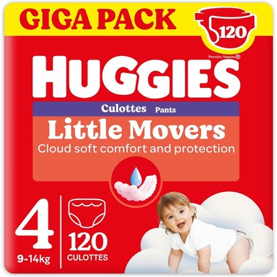 Huggies 好奇 Little Movers 拉拉裤 4号（9-14kg）120片