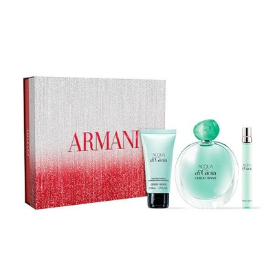 阿玛尼 Acqua di Gioia EDP女士香水3件套（香水100ml＋香水10ml＋身体乳50ml）