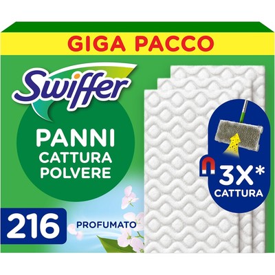 Swiffer 静电除尘干式拖布替换片（216片，带香味）