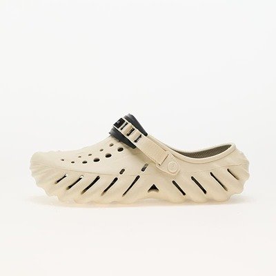 Crocs Echo黑白拼色洞洞鞋