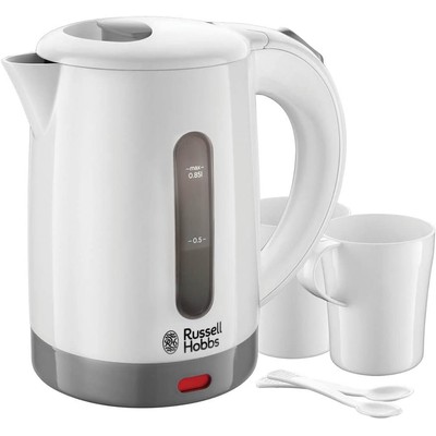领豪 Russell Hobbs 旅行电热水壶 0.85L(含2杯2勺)