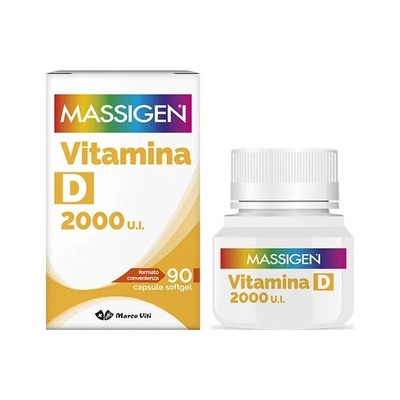 Massigen 维D3 2000 IU软胶囊，90粒