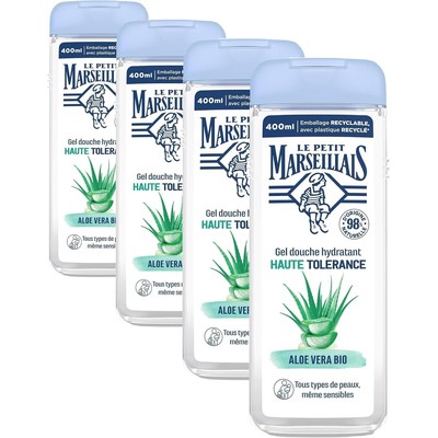 法国小马赛 Le Petit Marseillais 芦荟沐浴露 400ml×4瓶