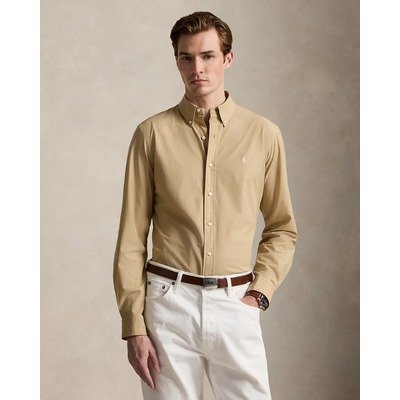 Ralph Lauren 男款卡其色小马衬衫