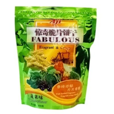 Aji蔬菜味脆饼200g