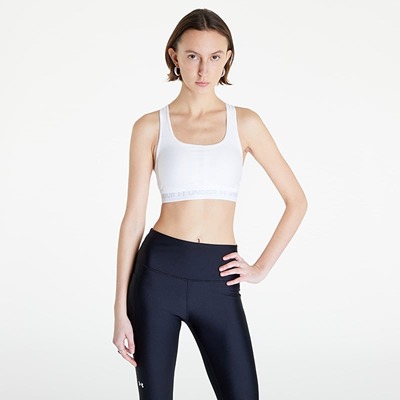 Under Armour W Crossback Mid Bra 运动内衣 白/灰