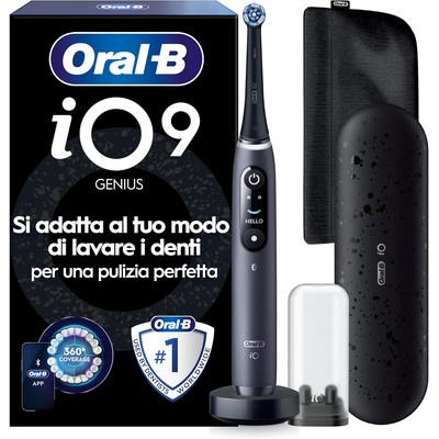 Oral-B 欧乐B iO9 电动牙刷 黑色 含1支刷头+旅行盒