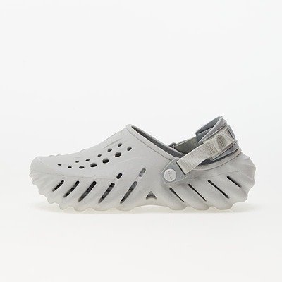 Crocs Echo Atmosphere灰白洞洞鞋