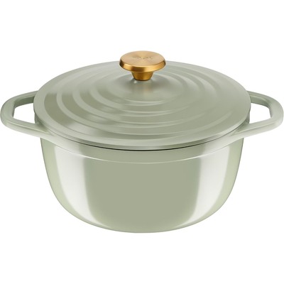 Tefal 特福 Air Soft Light 铸铝不粘炖锅 24cm 带锅盖