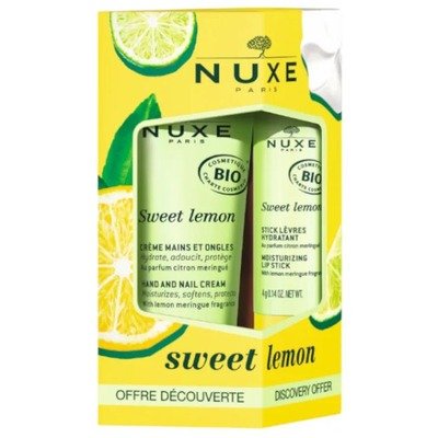 欧树Sweet Lemon护手霜30ml+润唇棒4g