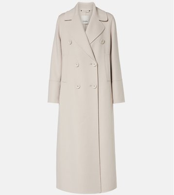 'S Max Mara 双排扣纯羊毛大衣