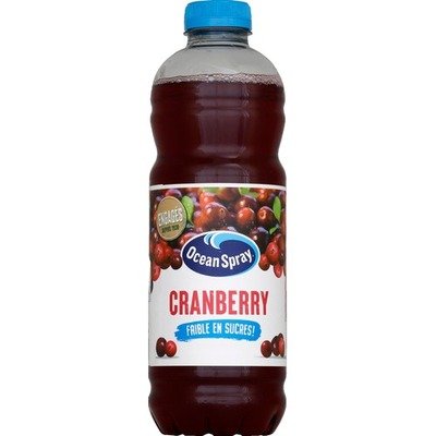 Ocean Spray无添加糖蔓越莓饮料 1L