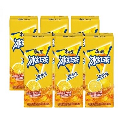 康师傅冰红茶250ml×6