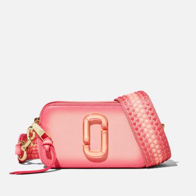 渐变西瓜粉相机包