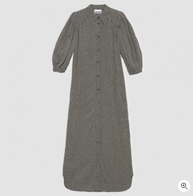黑白连衣裙