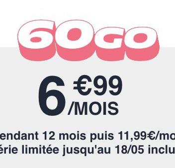 6.99欧60G套餐